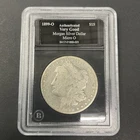 1889 Micro O VG Morgan Silver Dollar Beckett Authenticated