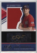 2018 USA Baseball Stars & Stripes Black Gold Jerseys /39 Cade Doughty Auto 0kb5