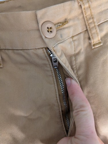 Carhartt WIP Sid Pant Size W30 L32 Nude Chino Slim Tapered Work Wear Trousers - Foto 10 di 17