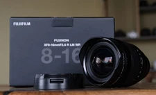 Fujifilm XF 8-16mm f/2.8 R LM WR Ultra-Wide Zoom Lens