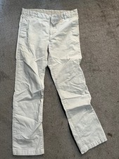 Gap Kids Boys Chino Pants Beige Adjustable Waist Size 18 Husky EUC