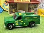 1974 Hot Wheels Green Forest Service Rescue Ranger Truck Blackwall Vintage Fire