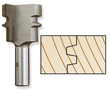 Whiteside Standard Glue Joint Bit, 1/2 in. SH x 1-1/2 in. LD