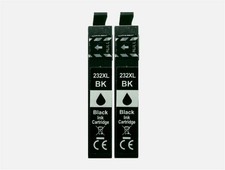 For Epson 232XL Ink Cartridges for Epson XP-4200 XP-4205 WF-2930 -2 Black