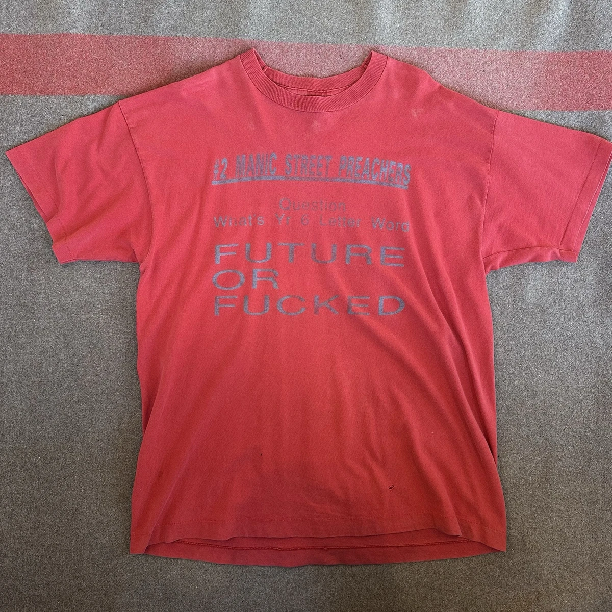 Manic Street Preachers Shirt In Men's Vintage T-Shirts for sale | eBay