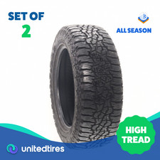 Set Of 2 Used 27555r20 Goodyear Wrangler Ultra Terrain At 113s - 15.532 Set Of 2 Used 27555r20 Goodyear Wrangler Ultra Terrain At 113s - 15.532