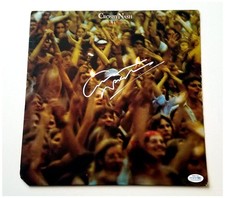 Graham Nash Signed Autographed Live Album Cover LP ACOA