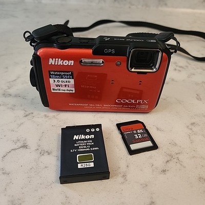 Nikon Coolpix AW110 Orange 3.0