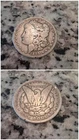 1885 o morgan silver dollar