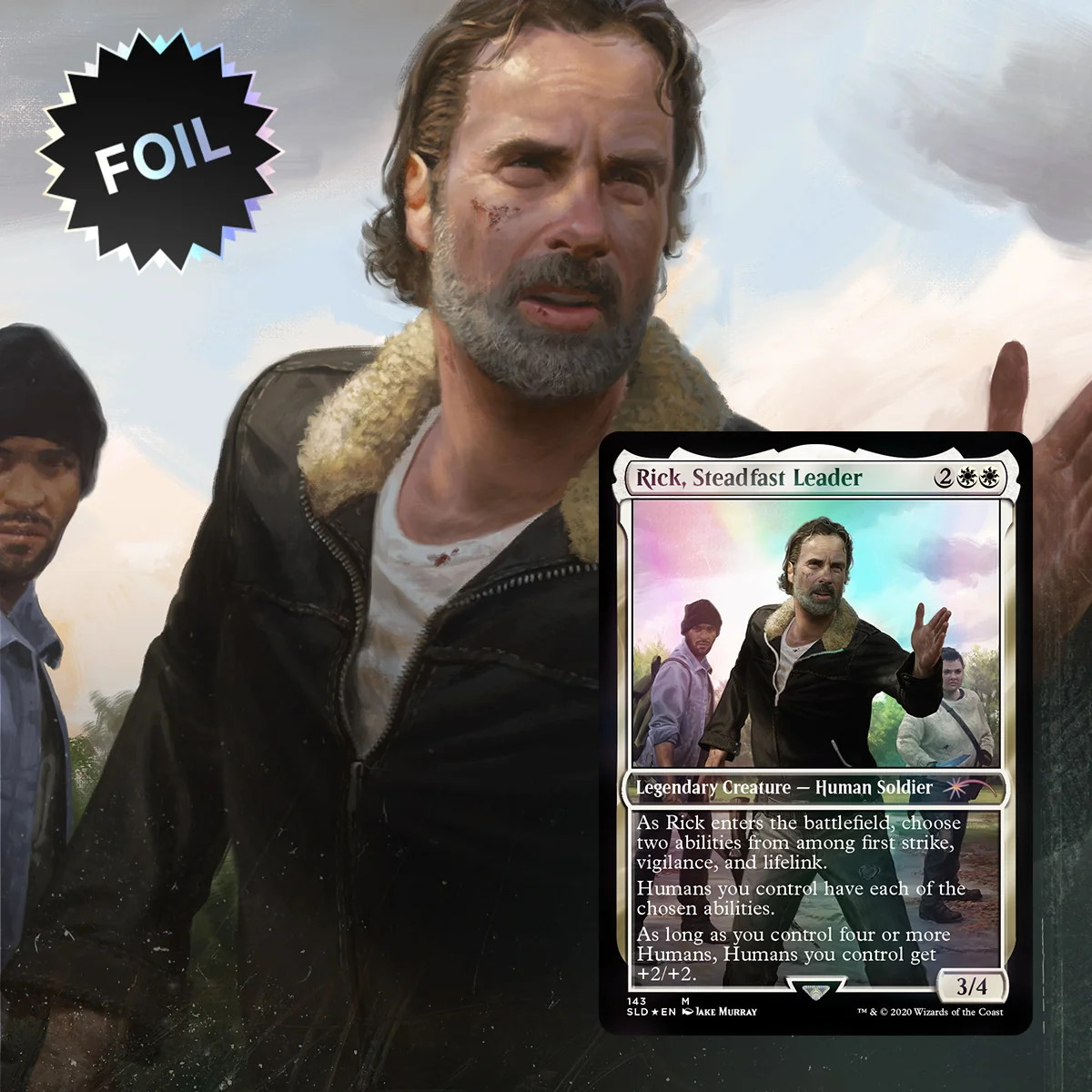 Magic: The Gathering TCG: Secret Lair x The Walking Dead FOIL