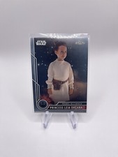 2023 TOPPS CHROME STAR WARS 17 PRINCESS LEIA ORGANA REBEL ALLIANCE