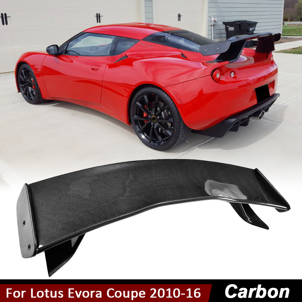 For Lotus Evora Coupe 2010-2016 Carbon Fiber Rear Trunk Spoiler Racing Wing Lip