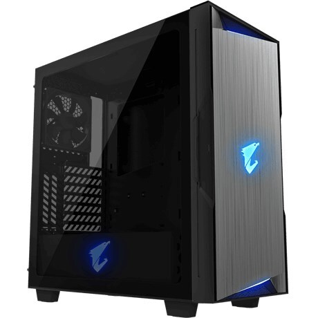 4719331551223 Стеклянная миди-башня Gigabyte AORUS C300 Schwarz Gigabyte 30690₽