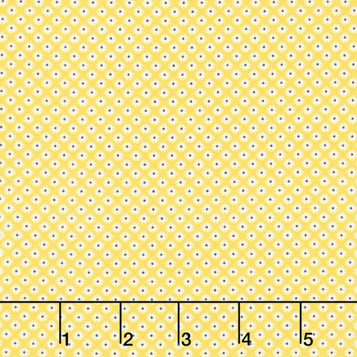 Lottie Ruth DOTTED SQUARE Andover Kathy Hall craft fabric 100% Cotton material - Picture 2 of 2