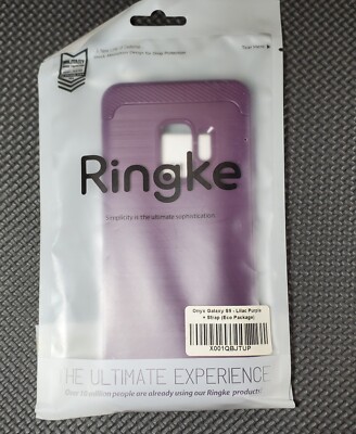 Ringke Onyx Samsung Galaxy S9 Lilac Purple +Strap