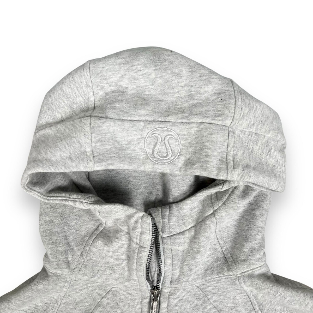 LULULEMON SCUBA 灰色　サイズM/L NWT Lululemon scuba oversized full zip hoodie M/L color code