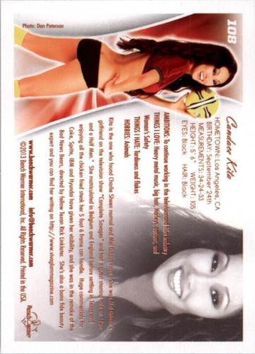 Benchwarmer 2013 Carta base 108 Candace Kita spedizione gratuita - Foto 2 di 2