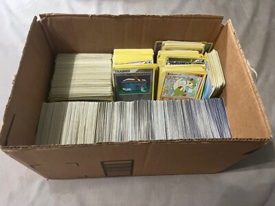 Large lot of over 4 pounds of Pokemon Cards - Modern+Vintage D&P B&W X&Y WOTC
