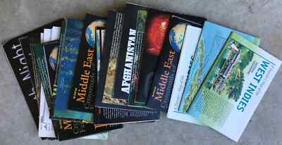 National Geographic Maps Inserts Supplements Var Months Years 1980-2024 PICK ONE
