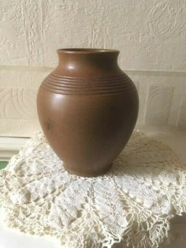 Brown Decorative Studio Pottery