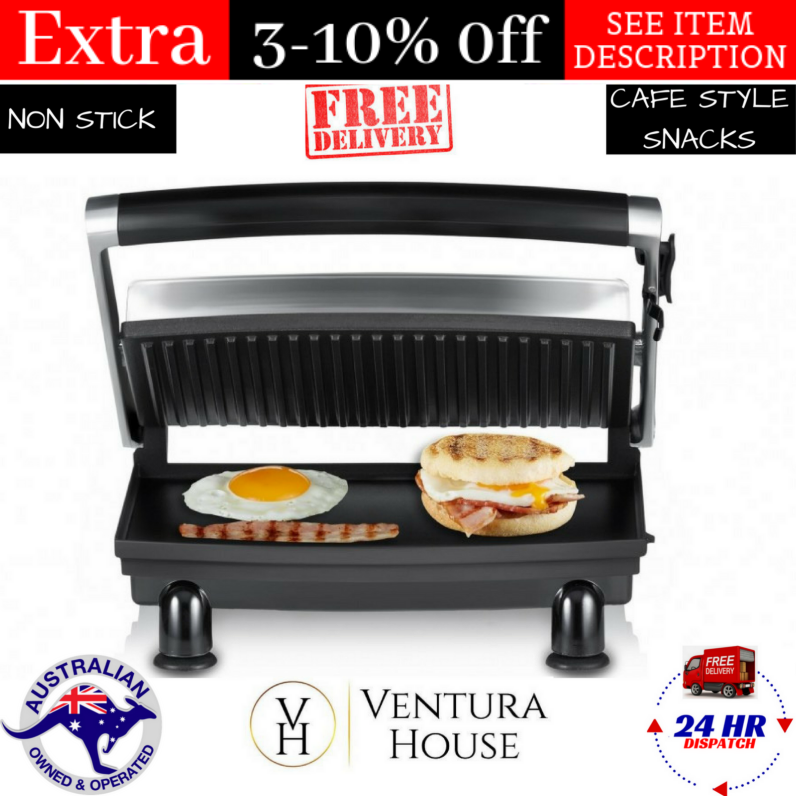 sunbeam 3 in 1 sandwich maker