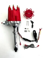 CADILLAC 429 7.0L 1964 1965 RED Small Cap HEI Distributor - Electric Ignition
