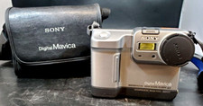 Sony Mavica MVC-FD83 0.9MP Digital Camera - Silver (MVCFD83) for