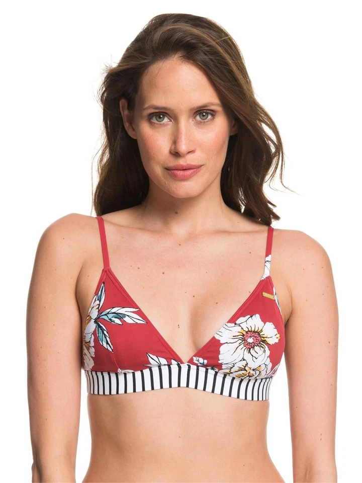 Комплект бикини Roxy Soft Sunny You фиксированный трехполосный женский маленький - Изображение 2 из 4