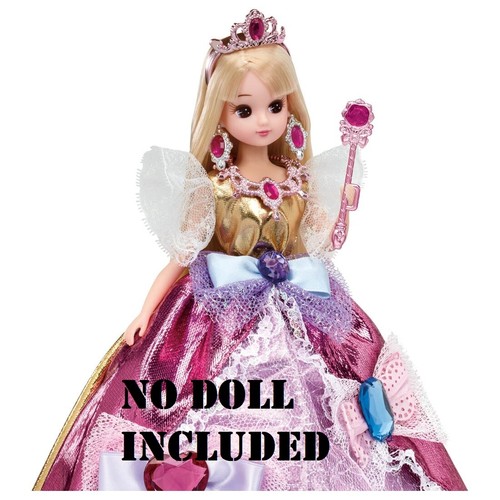 Takara Tomy Licca Fantasy Princess Magical Jewellery Dress (NOT INCLUDE DOLL) - Picture 4 of 6