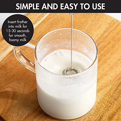 Milk Frother One Size Chrome