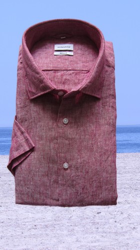 Seidensticker, linen lino shirt men's M,L,XL,XXL, long sleeve,short sleeve,new,checked,plain - Picture 11 of 34