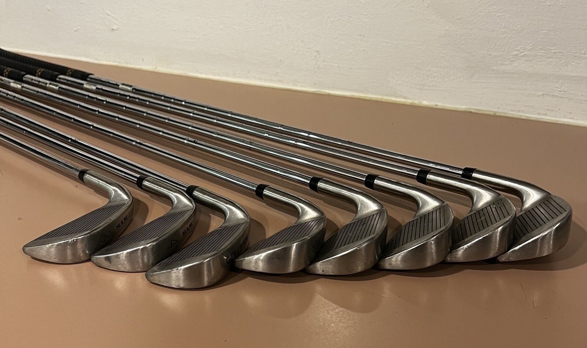 Ram XS 1000 OVERSIZE (NICKEL) Iron Set 8 Pc. #'s 3,4,5,6,7,8,9,W