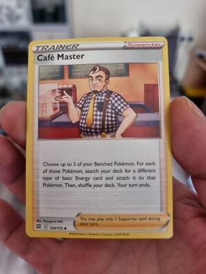 Pokemon Cafe Master 133/172 Brilliant Stars Regular Non Holo Uncommon
