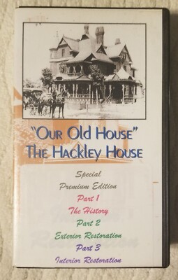 Hackley House Muskegon MI VHS Premium Edition''Our Old House'' history restoration