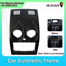 Mascherina stereo autoradio cruscotto 2Din telaio trim per Nissan Qashqai J10 06-13