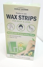 Wax Strips Hair Removal for Women and Men All Skin Types Sensitive Formula Home