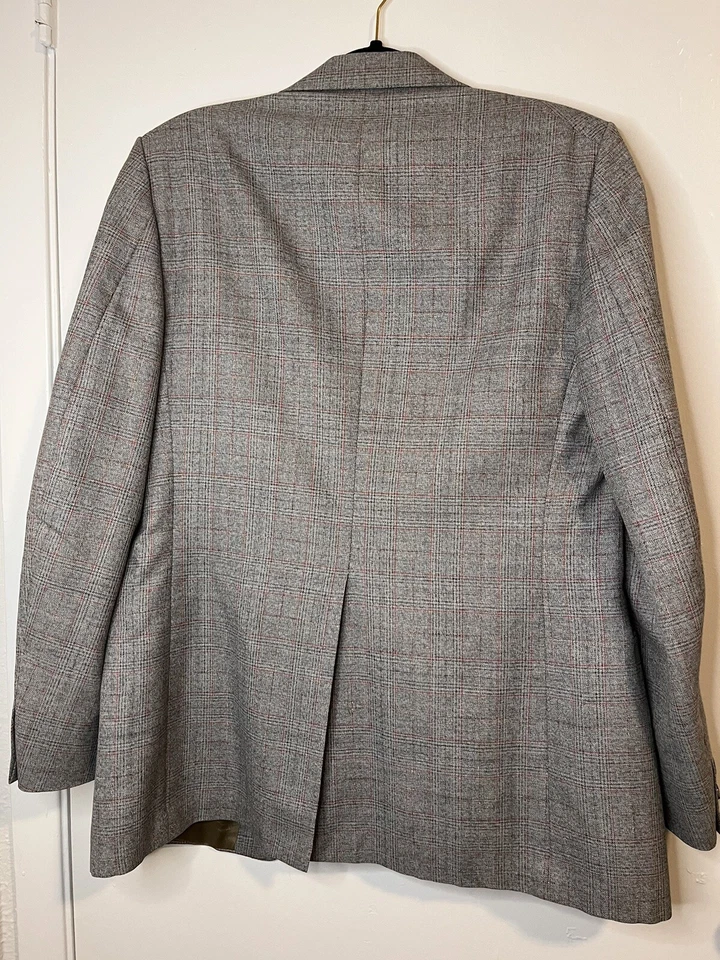 Blazer Ernesto Bellini años 70 Pop of Red para mujer Foto 3 de 4