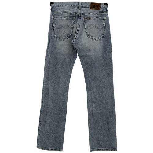 #7105 LEE Damen Jeans Hose FREEBURN ohne Stretch light blue blau 30/34 - Picture 2 of 2