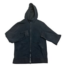Lululemon Women's Size Medium Black Full Zip Double Zipper Hoodie W/ Pockets