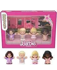 Little People Collector Barbie: The Movie Special Edition Set With 4 Figures