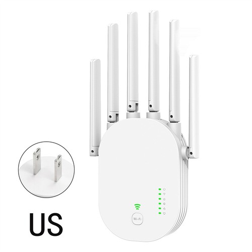 300M 2.4G WiFi Repeater 802.11n Standard 6 Antenna Home Network Signal Amplifier - Picture 13 of 14