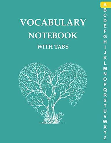 Thomas Dickimson Vocabulary Notebook with Tabs for Organized Learning