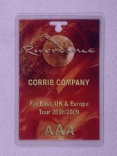 Riverdance Pass Ticket Laminate Original AAA Far East UK And Europe Tour 2008