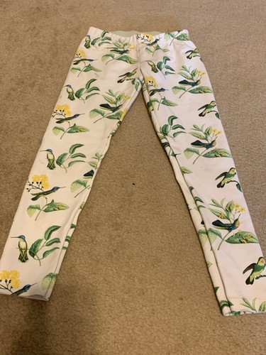 zara bird pants