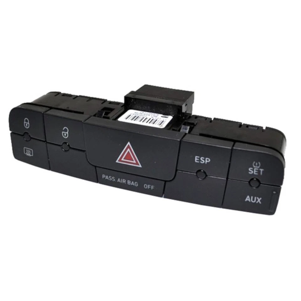 Replacement Button For Seat Ibiza 2014-2017 Relocation Hazard 6J0927137 AT7 - Image 2 of 4