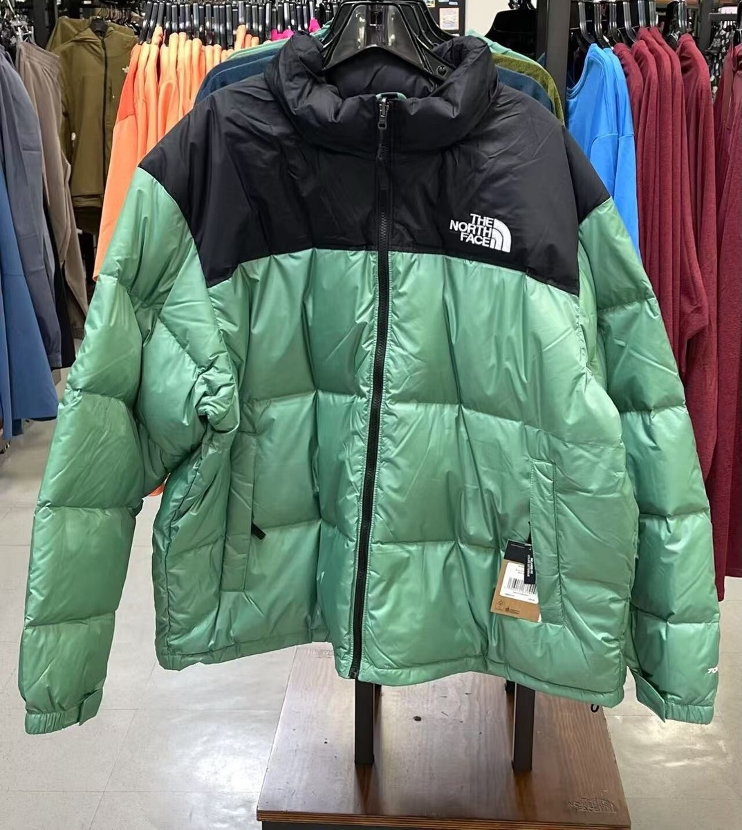 XL M PRINT NUPTSE JKT WASABI