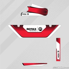 BIRELART 2018 EUROPEAN STYLE DD2 ROTAX RADIATOR STICKER KIT - KARTING