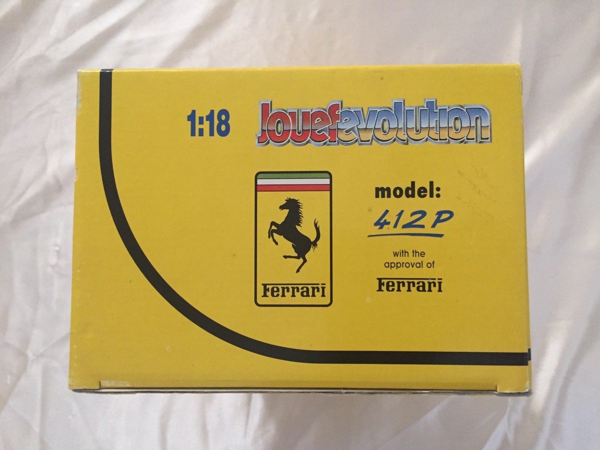 JOUEF EVOLUTION 1:18 FERRARI 412P N.A.R.T. Le Mans 1967 JOUEF EVOLUTION 1:18 FERRARI 412P N.A.R.T. Le Mans 1967