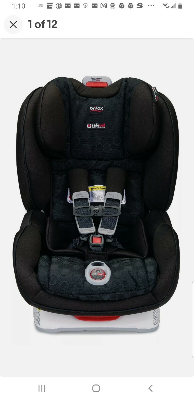 britax boulevard clicktight