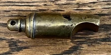 Vintage 57mm Brass Round Whistle Pillar Top Hudson & Co Circa 1920's